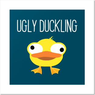 The Ugly Ugliest Duckling Face Posters and Art